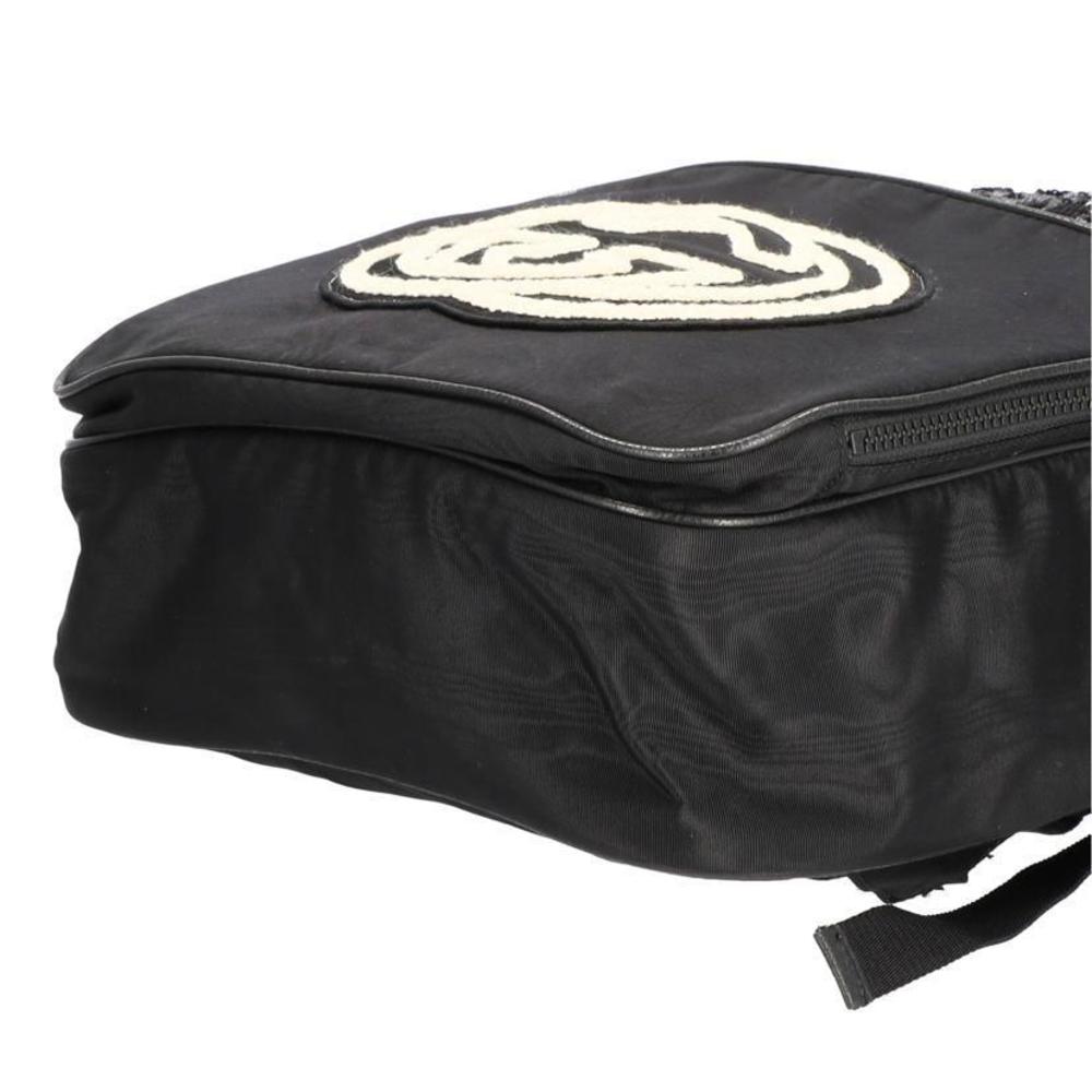 Gucci Backpack Medium Interlocking G Black - image 3